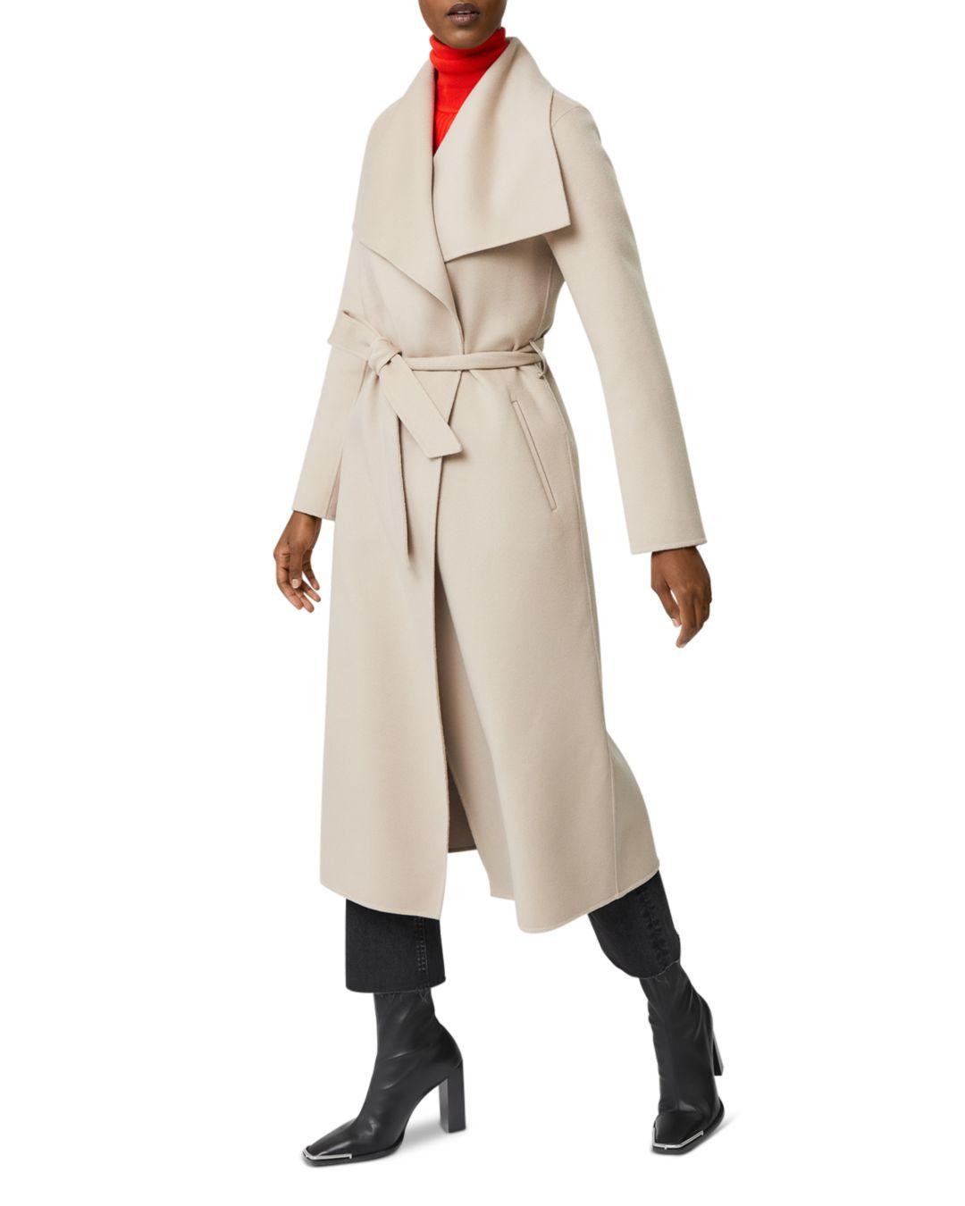lightweight wool coat womens