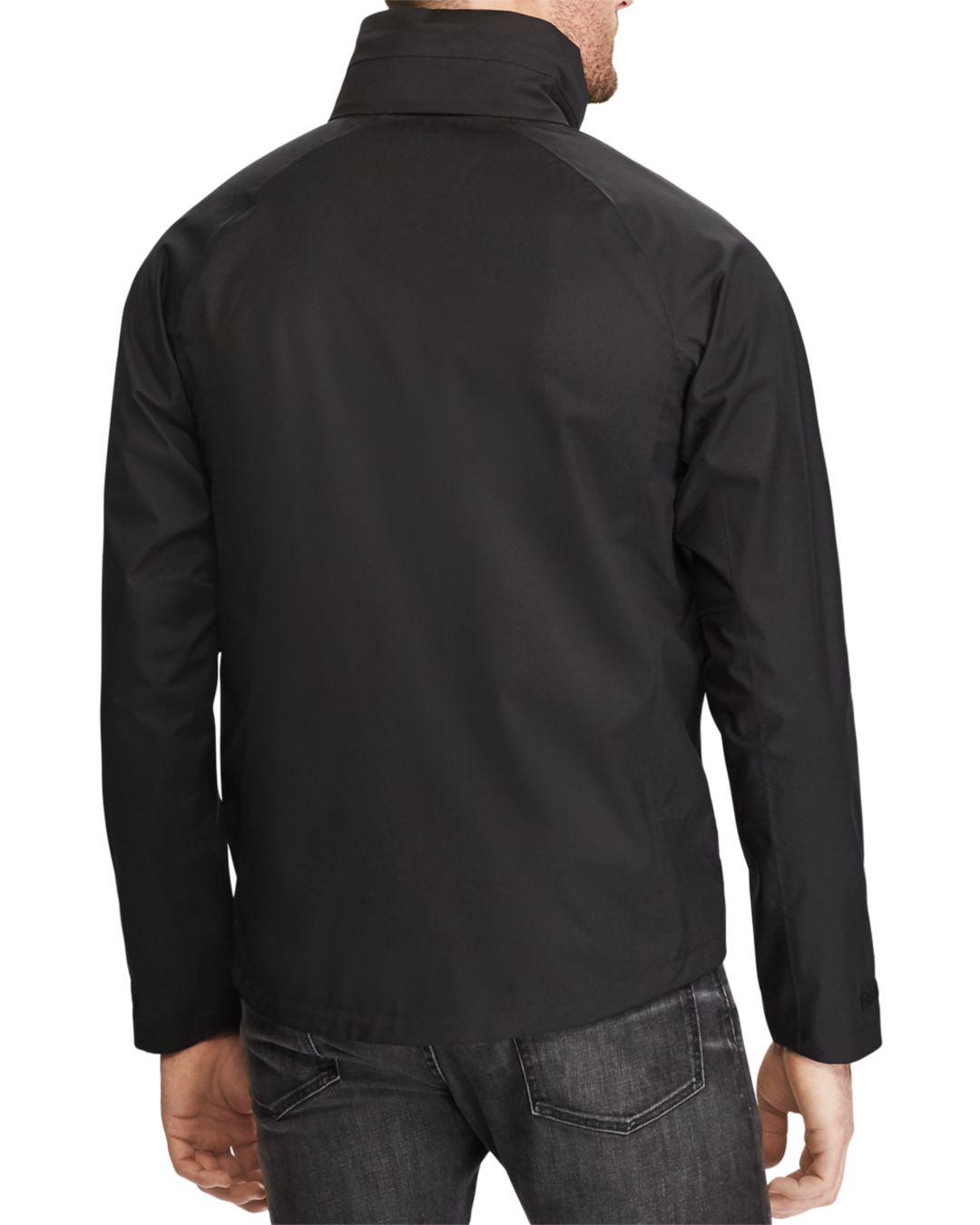 Polo Ralph Lauren Lightweight Waterproof Jacket in Black for Men - Lyst