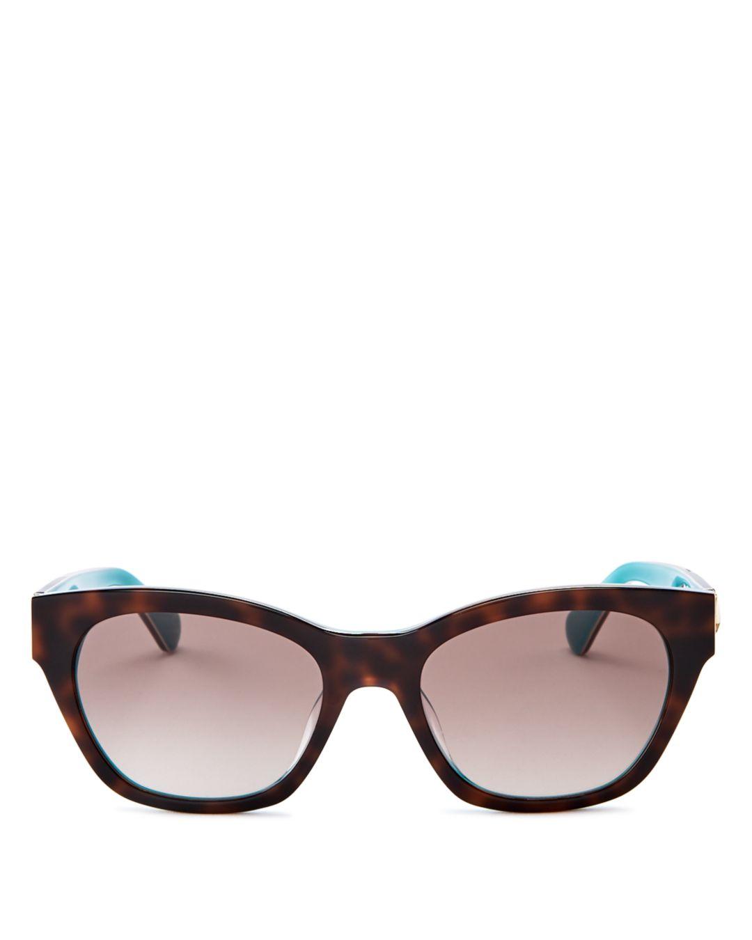 Kate Spade Women's Jerri Square Sunglasses in Brown Lyst