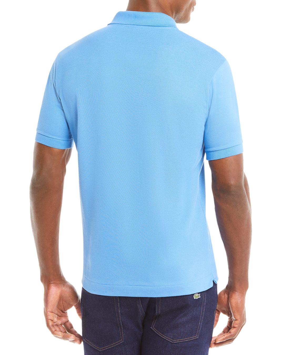 Lacoste Classic Cotton Piqué Fashion Polo Shirt in Turquoise (Blue) for ...