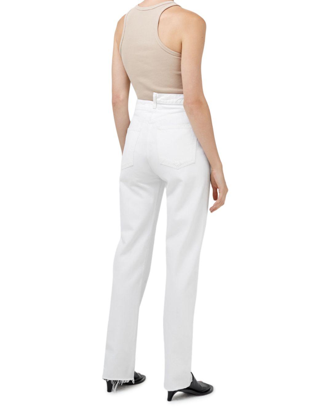 Agolde Denim High Rise Straight Leg 