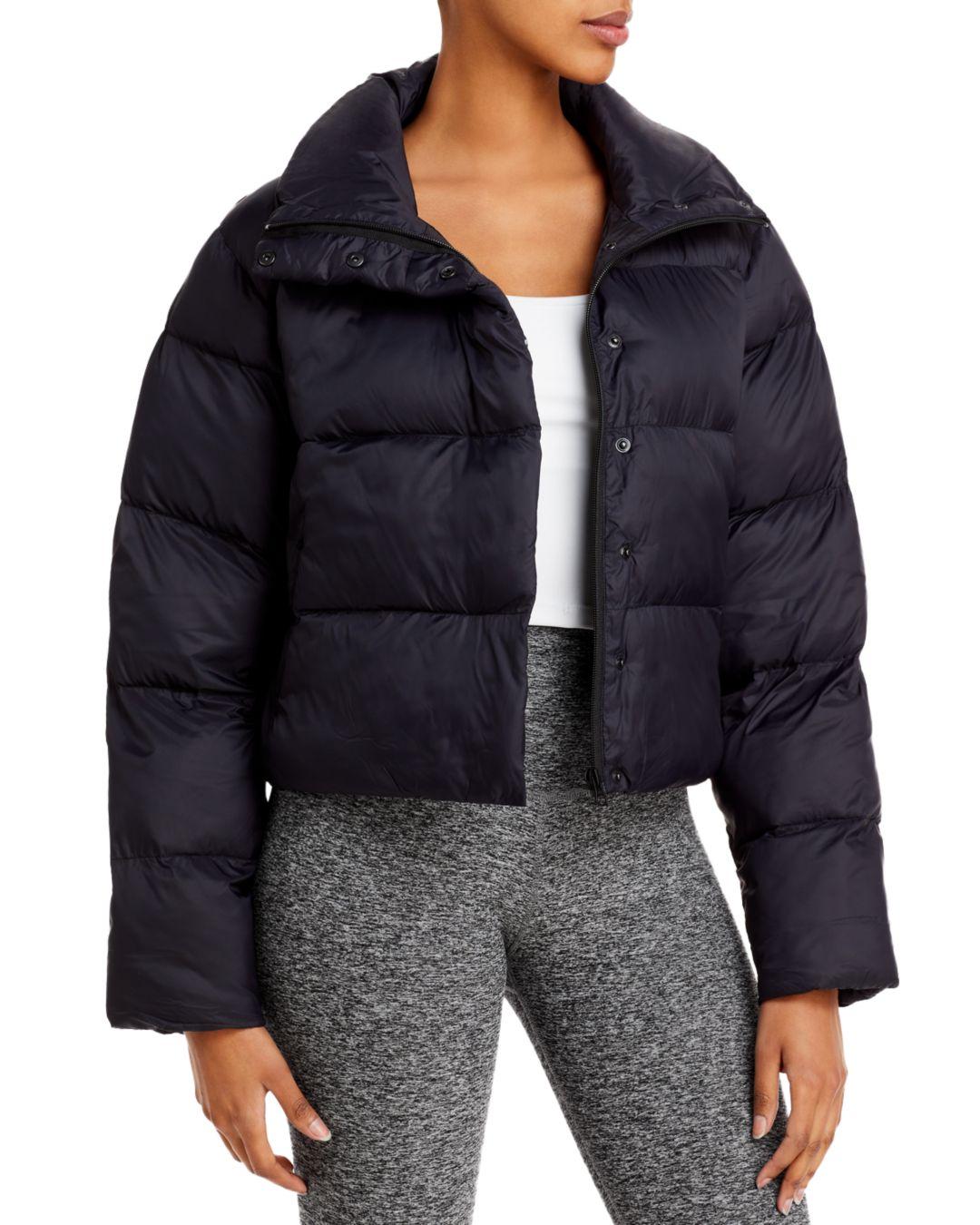 Alo Yoga Synthetic Gold Rush Puffer Jacket in Black - Lyst