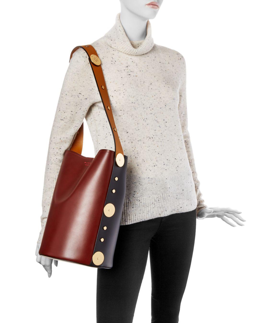 marni punch bucket bag