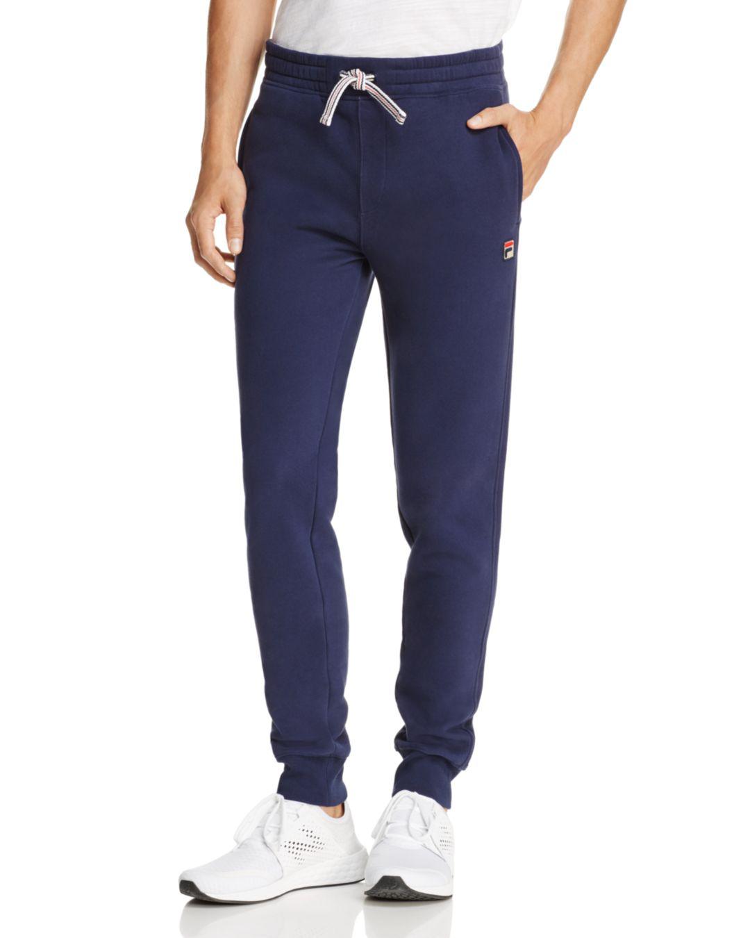 fila blue sweatpants