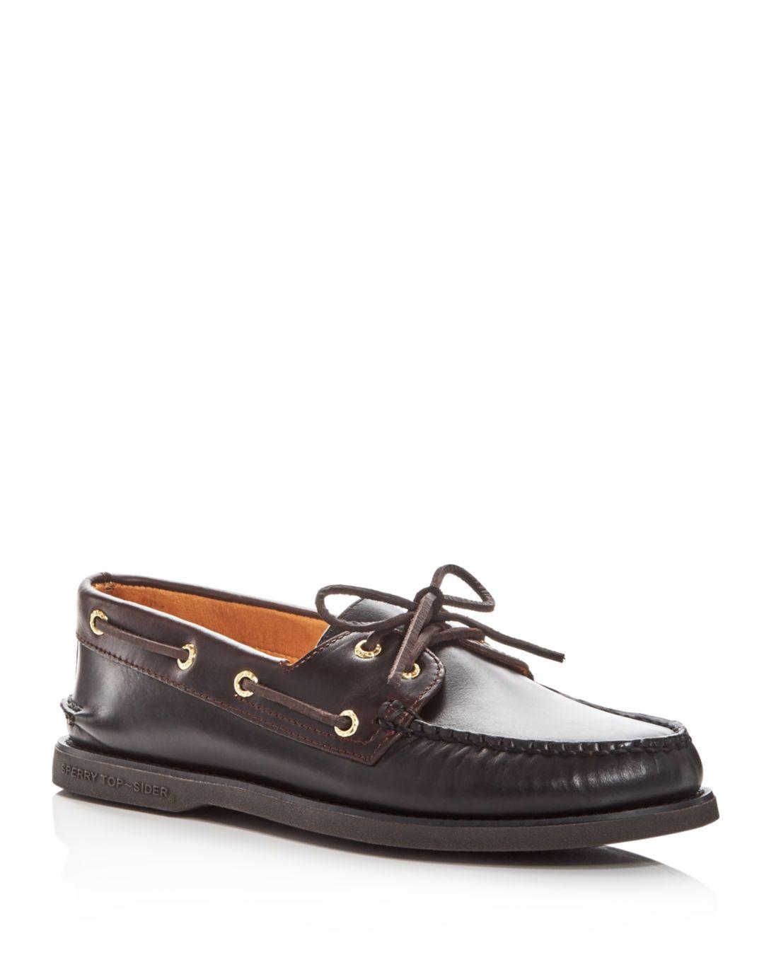 sperry shoes mens black