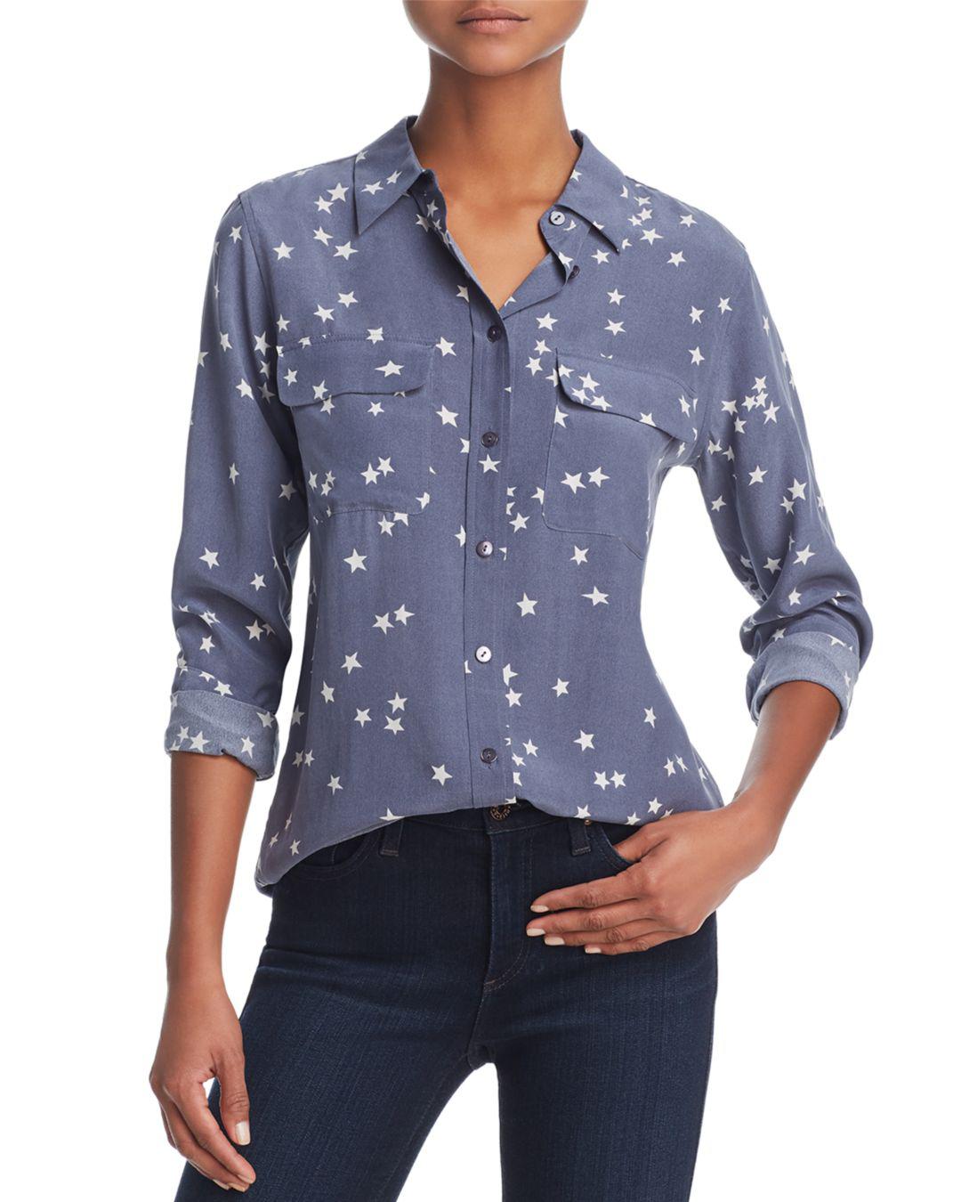 womens silk shirt