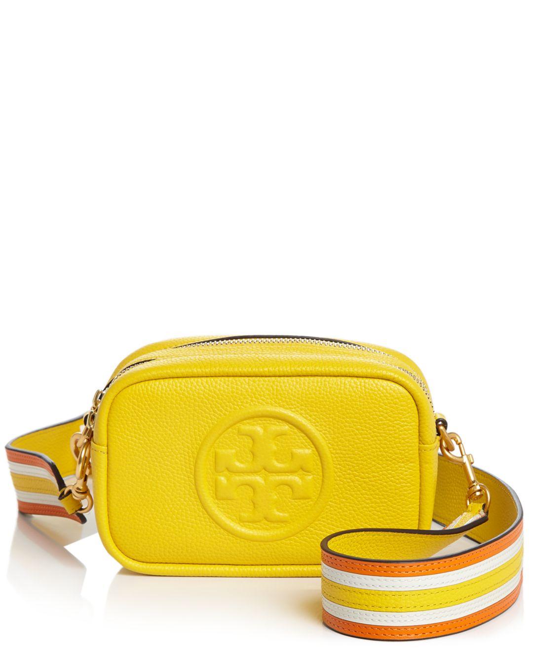 perry bombe pieced strap mini bag