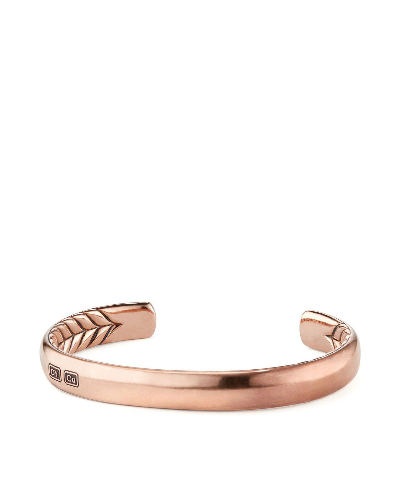 David Yurman Streamline Cuff Bracelet In Copper | Lyst