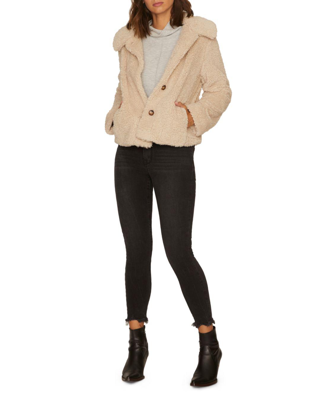 sherpa jacket cropped