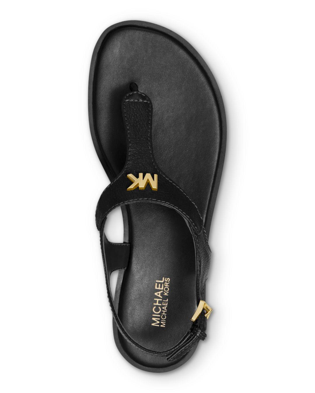 michael michael kors women's brady slingback thong sandals