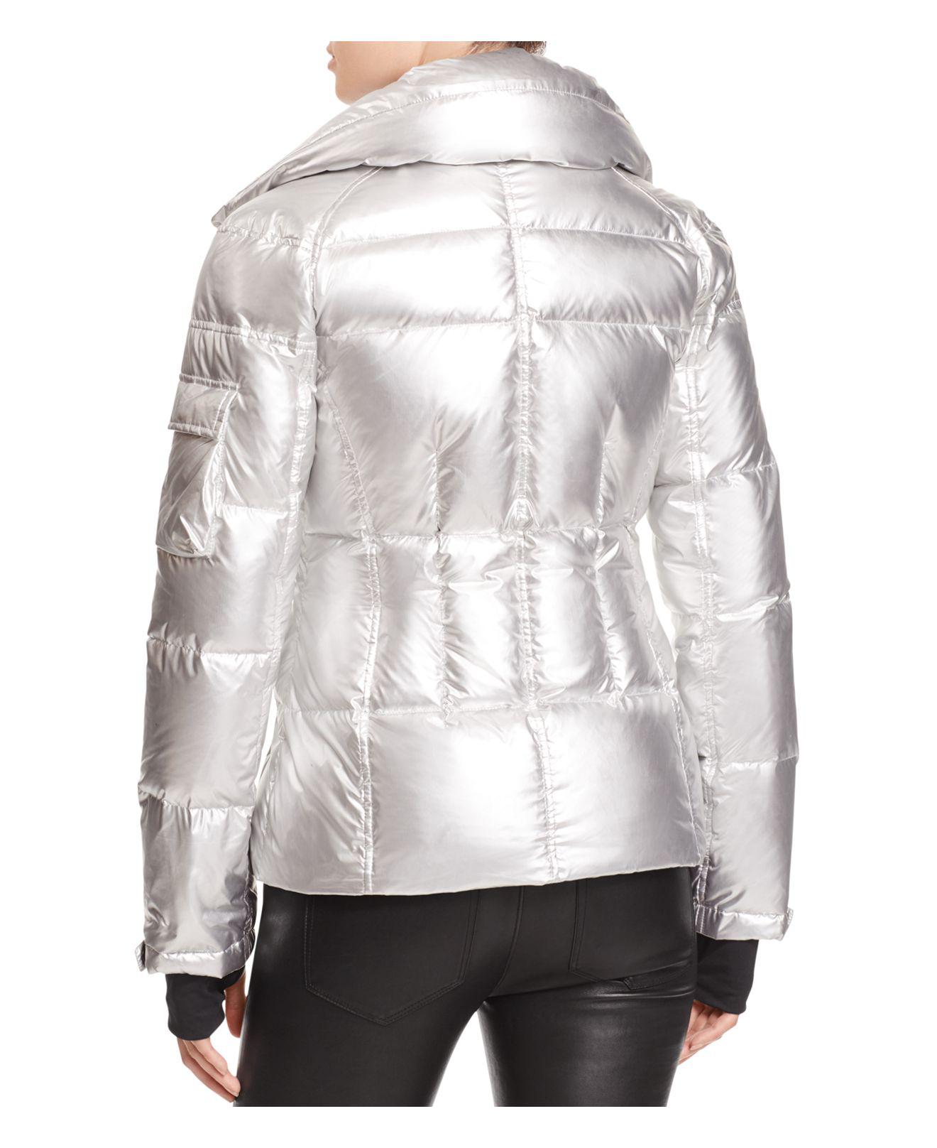 sam silver puffer jacket