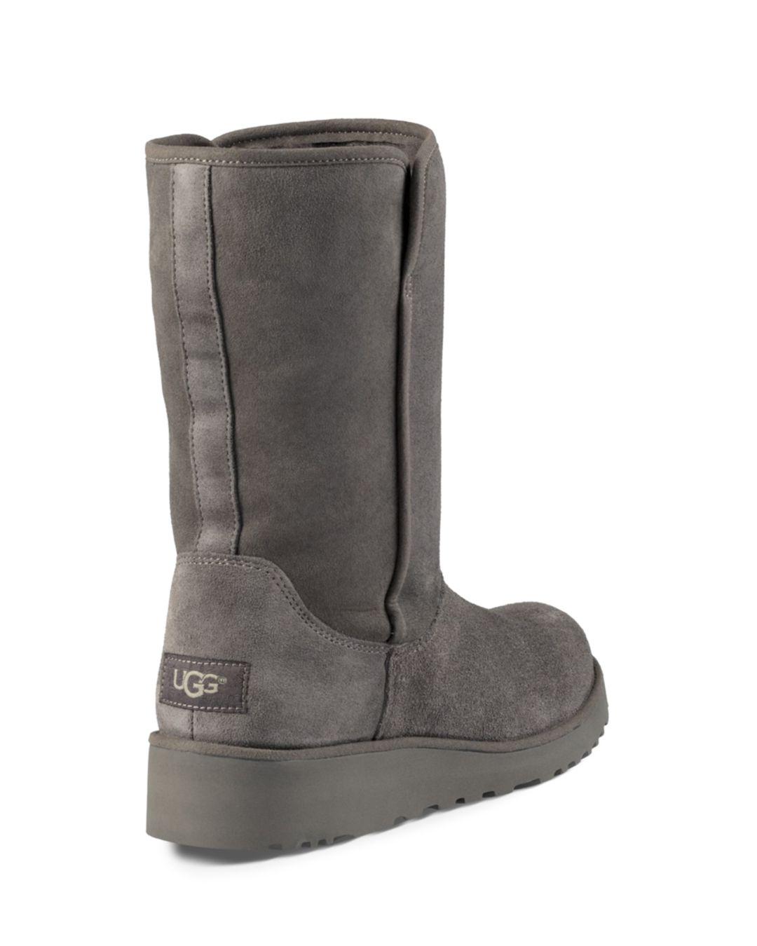 UGG Suede Ugg 'amie Classic Slim(tm)' Water Resistant Short Boot in