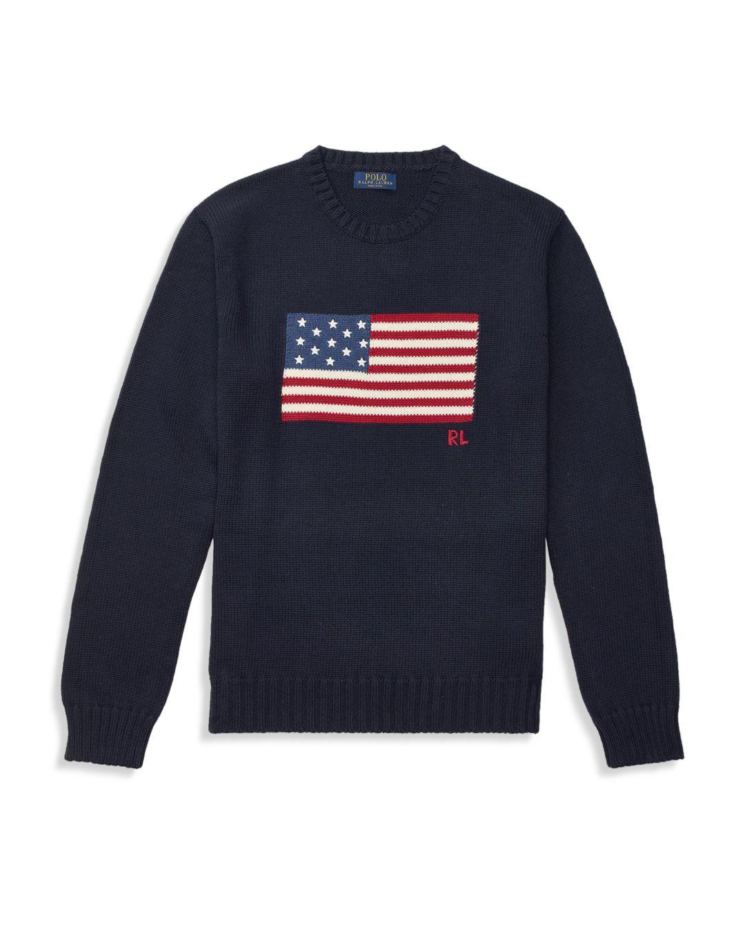pink pony flag cotton jumper
