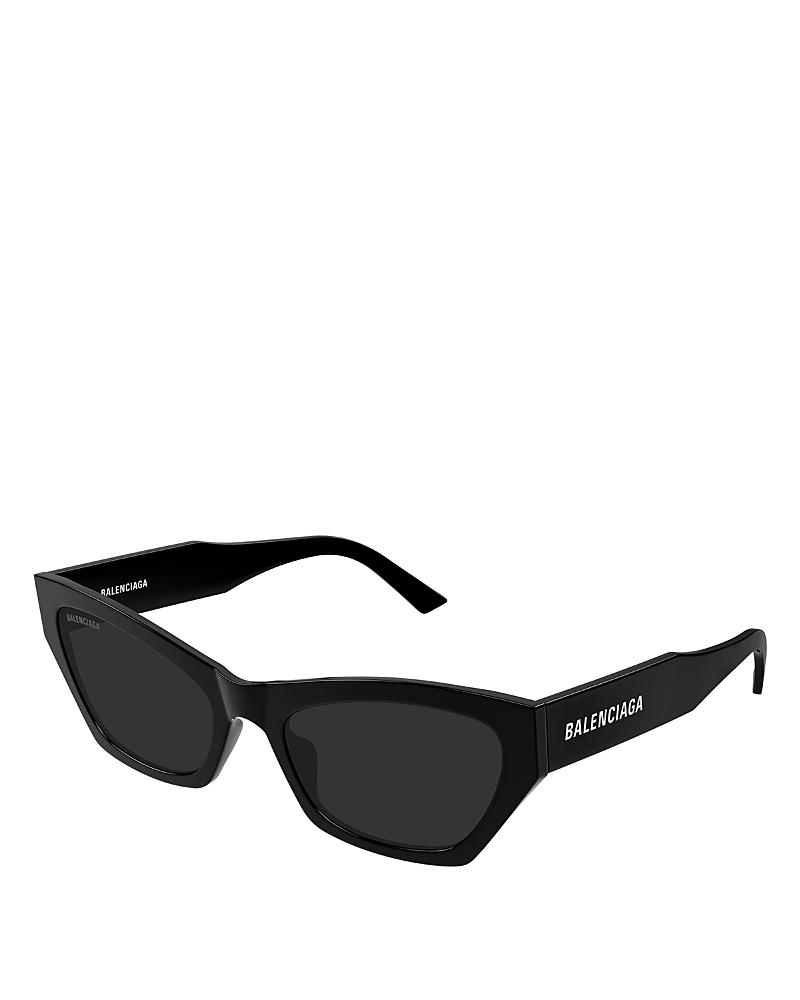 Balenciaga Cat Eye Sunglasses, 56Mm in Black | Lyst