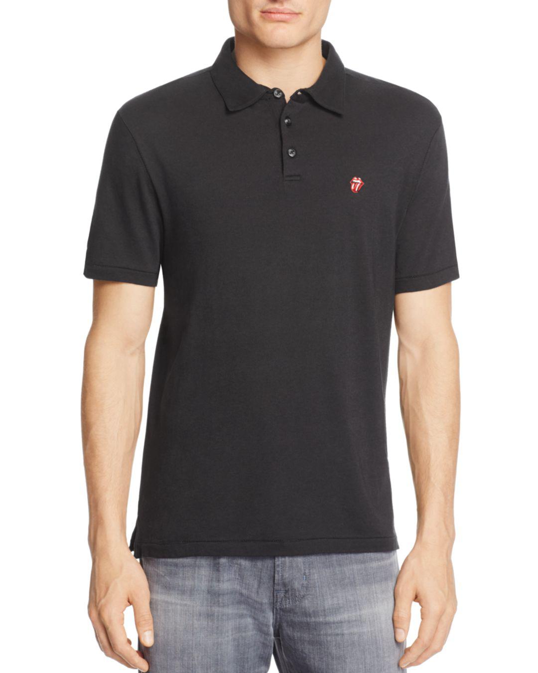 rolling stones polo shirt