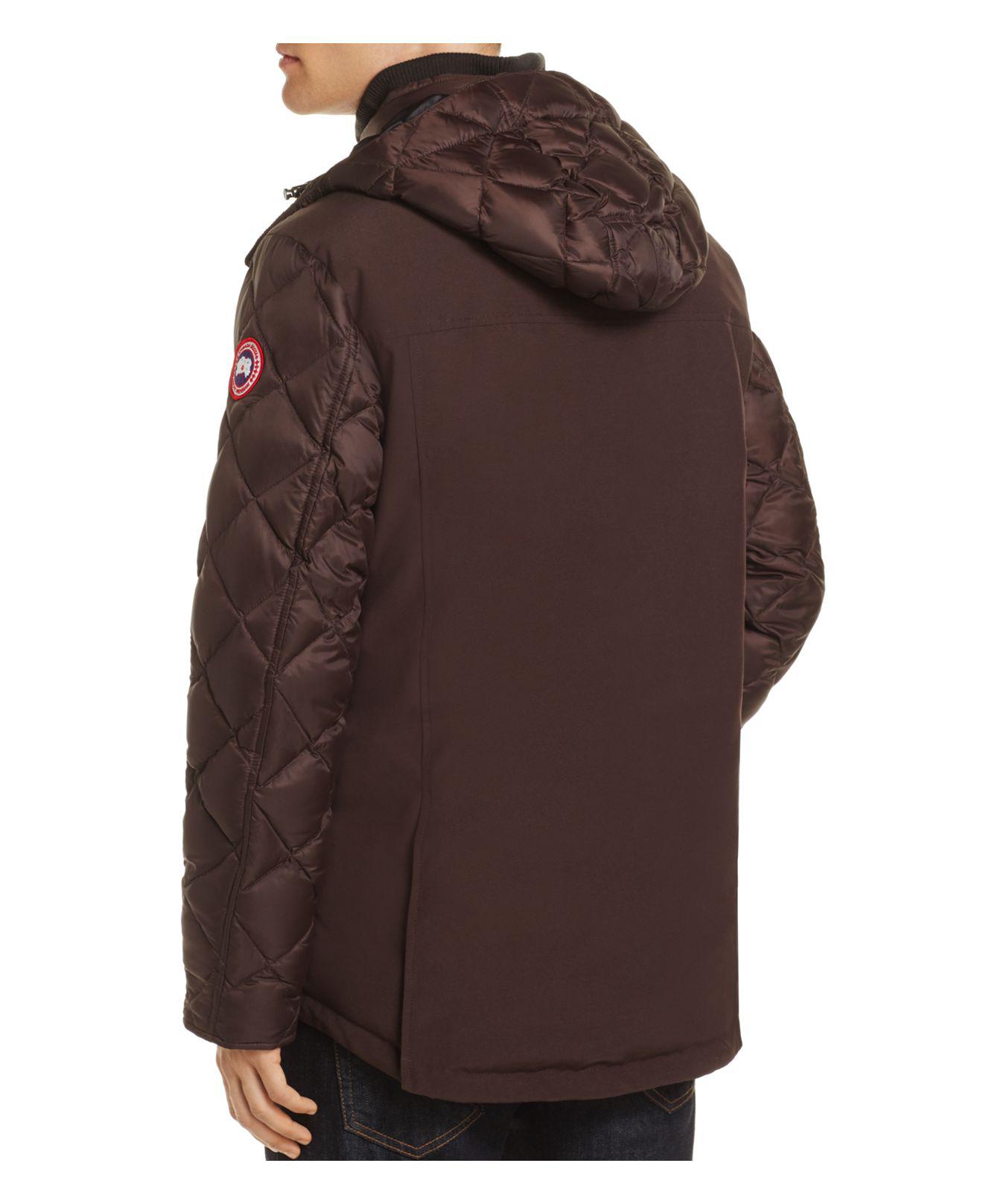Canada Goose Goose Hendriksen Coat in Brown for Men - Lyst