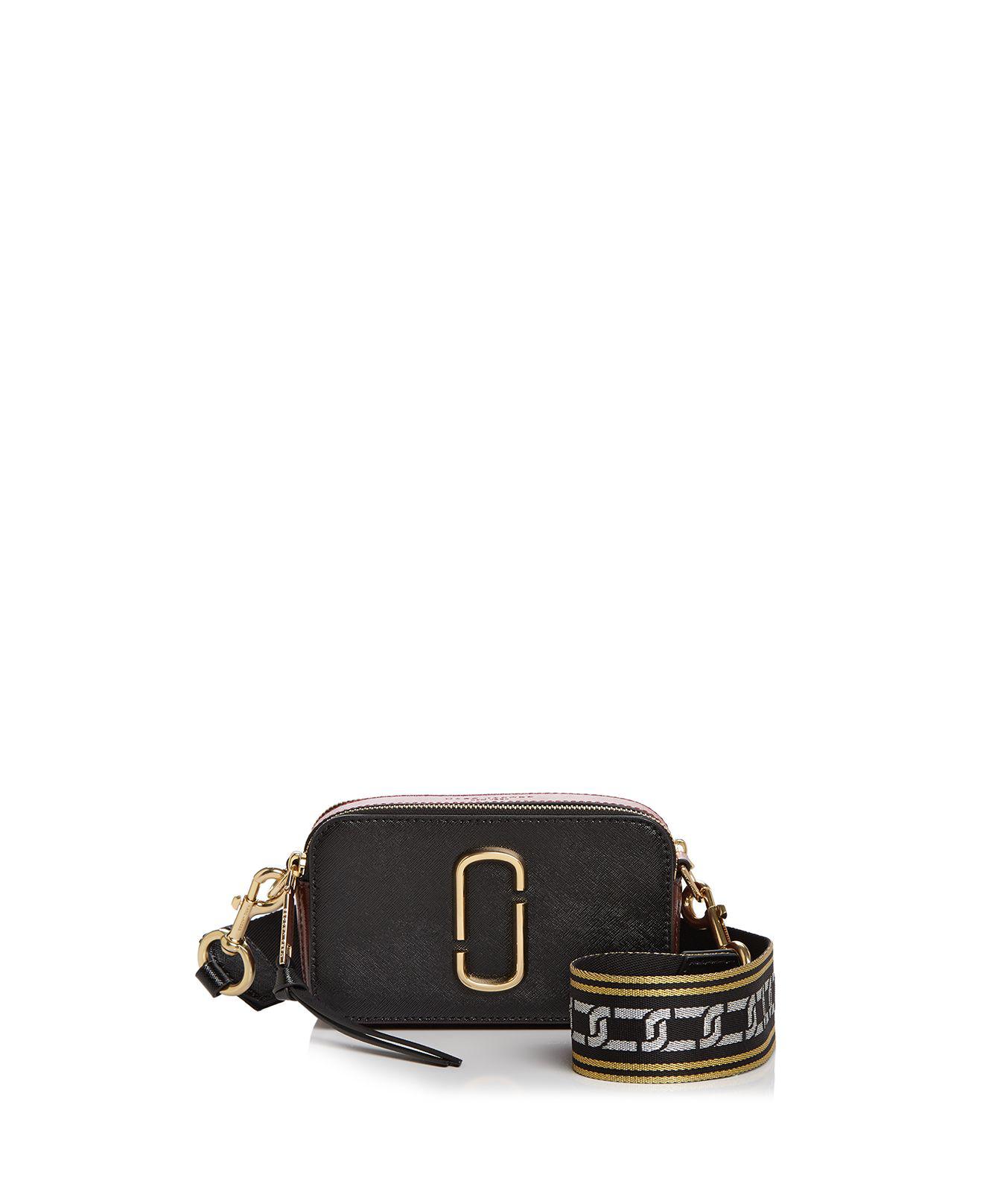 Marc Jacobs Snapshot Chain Link Strap Color Block Leather Camera Bag in ...