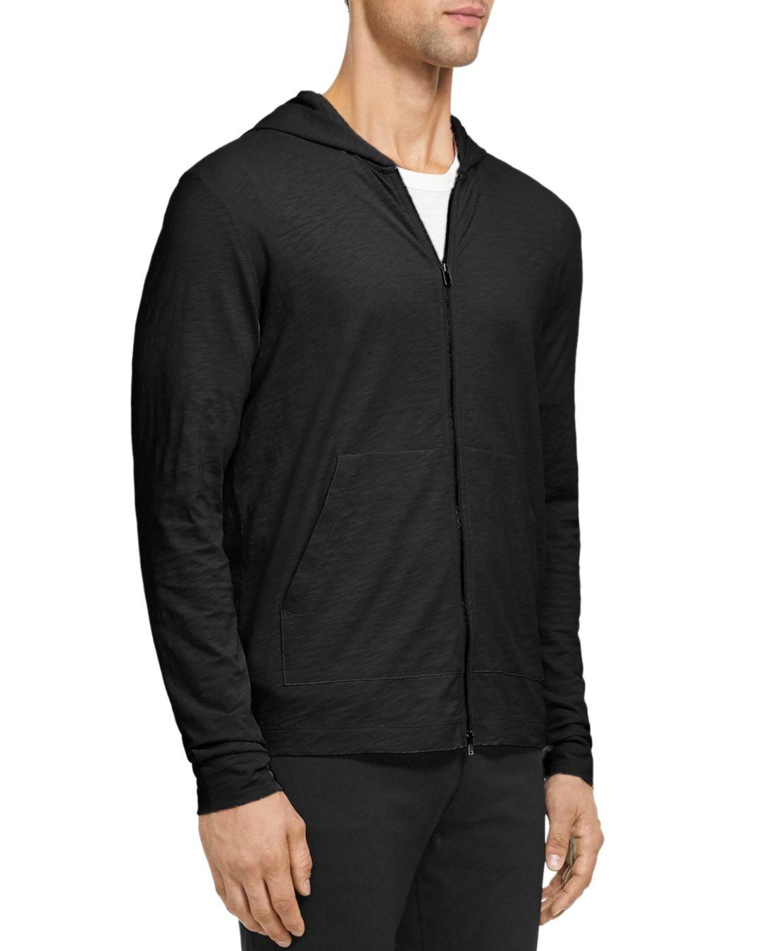 Theory Mens Layer Zip Hoodie