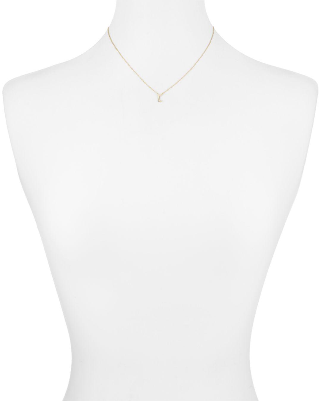 Argento Initial Necklace 2025