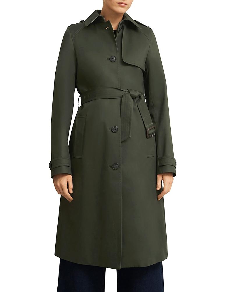 Trench Coat Hobbs Bianca Coat Dark Green Hobbs Bianca Maxi Coat