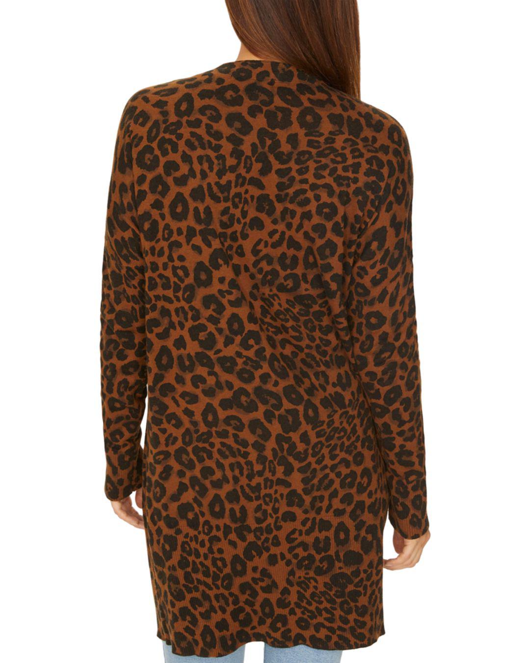 sanctuary lenox leopard print cardigan