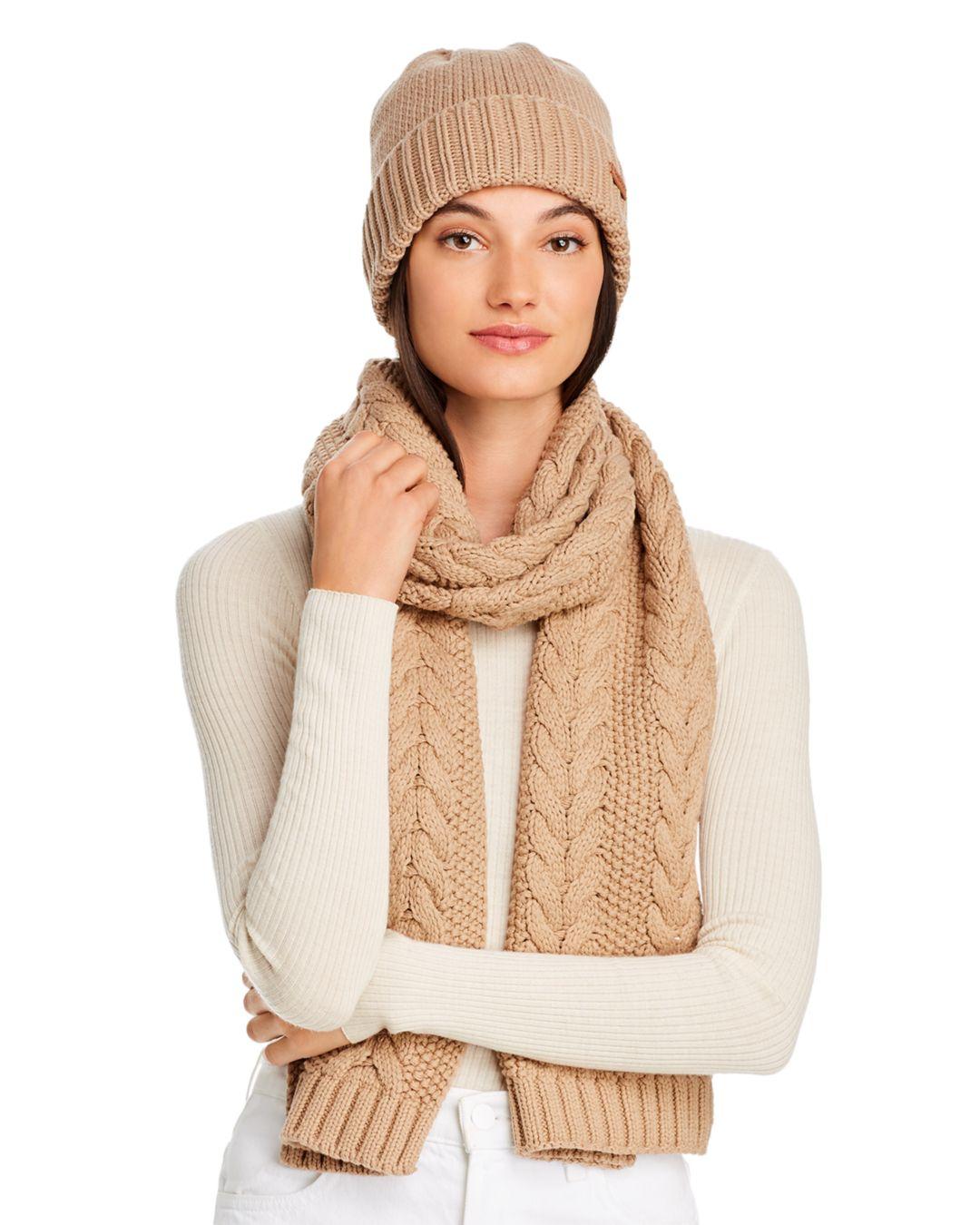 barbour scarf and hat