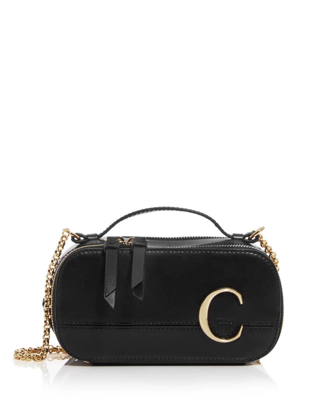 chloe c leather crossbody bag