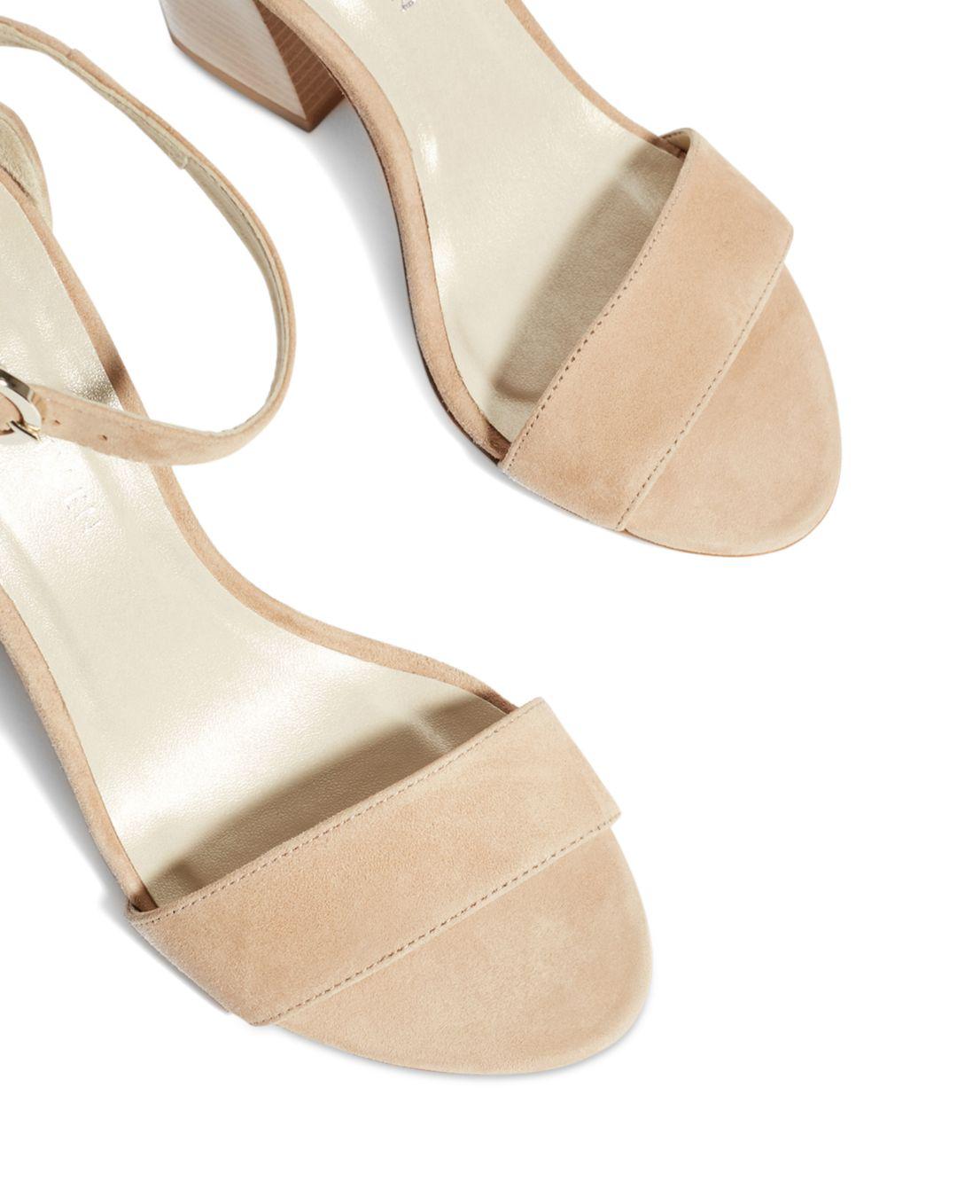 karen millen block heel sandals