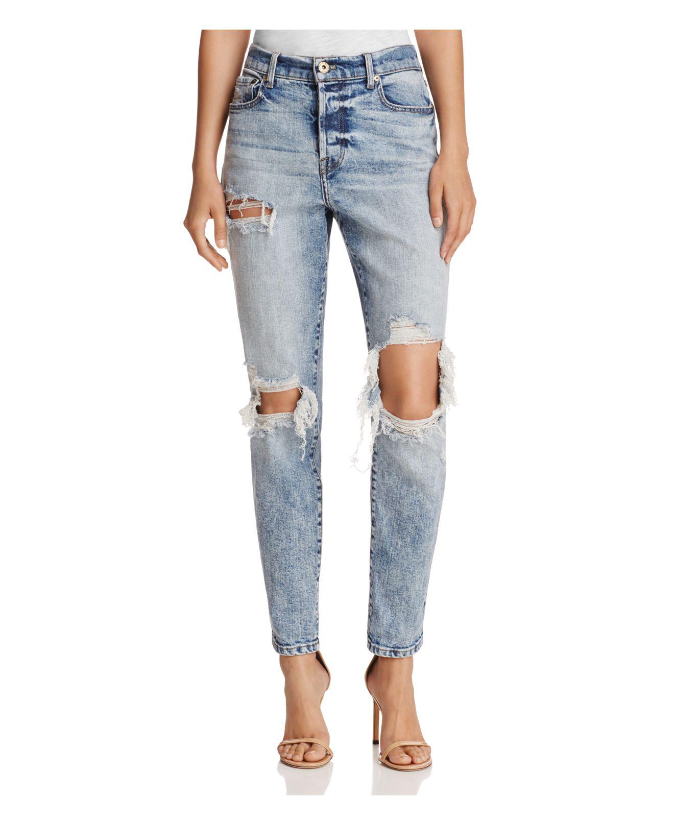pistola distressed jeans