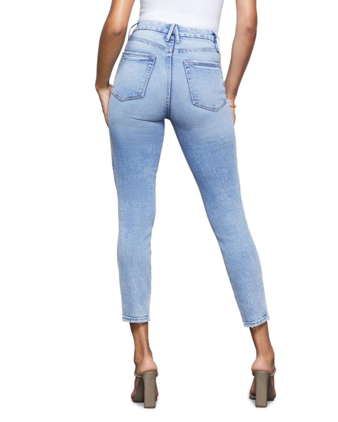 good american good curve skinny jeans