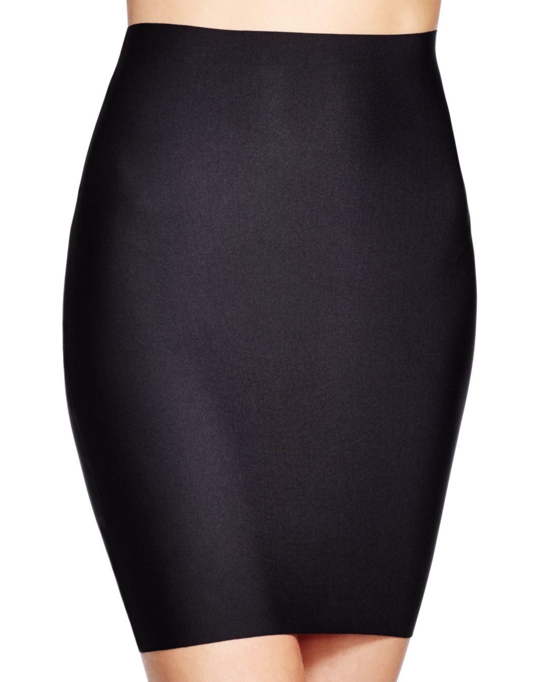 Commando Two Faced Tech Shaping Half Slip in Beige (Natural) Lyst