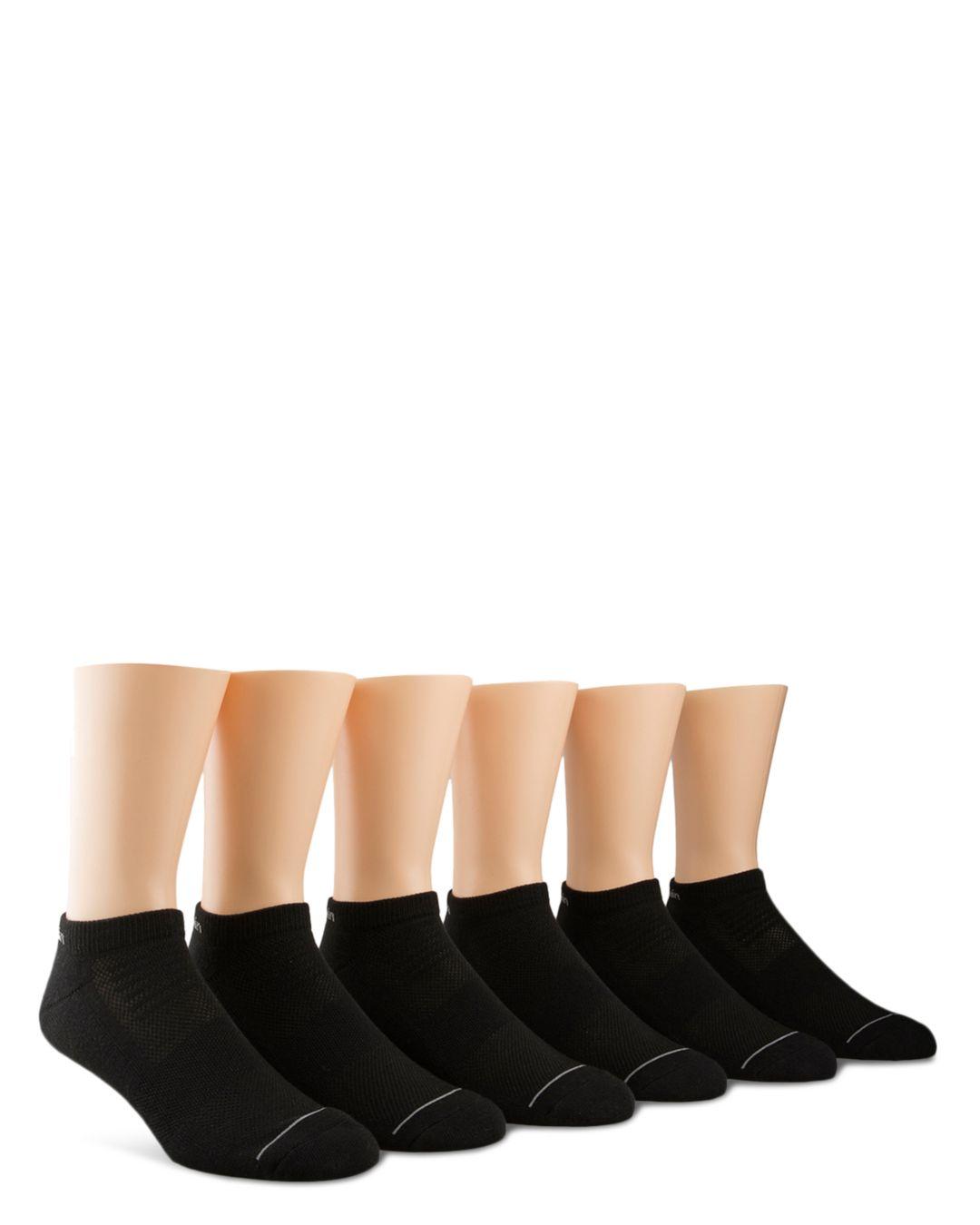 Calvin Klein Synthetic Athletic Ankle Socks in Black (Gray) for Men Lyst
