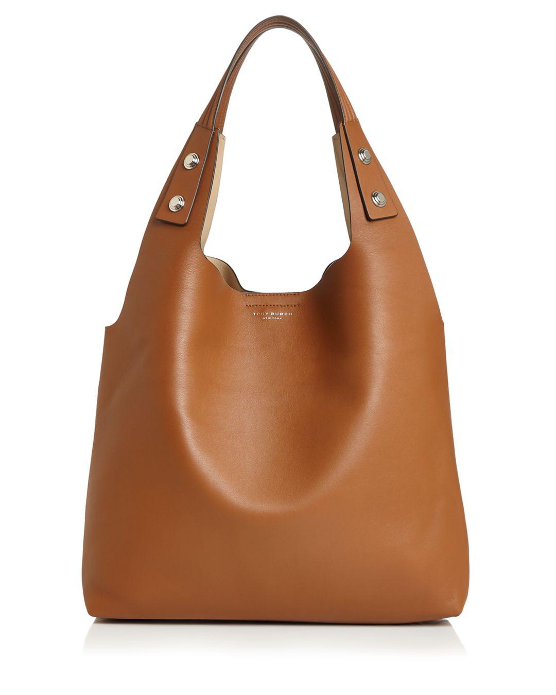 Tory Burch Rory Large Leather Tote - Lyst