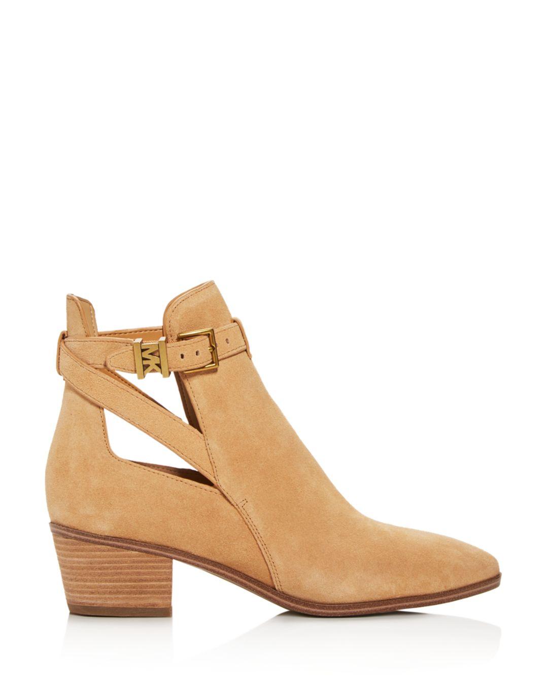 michael kors cut out boots