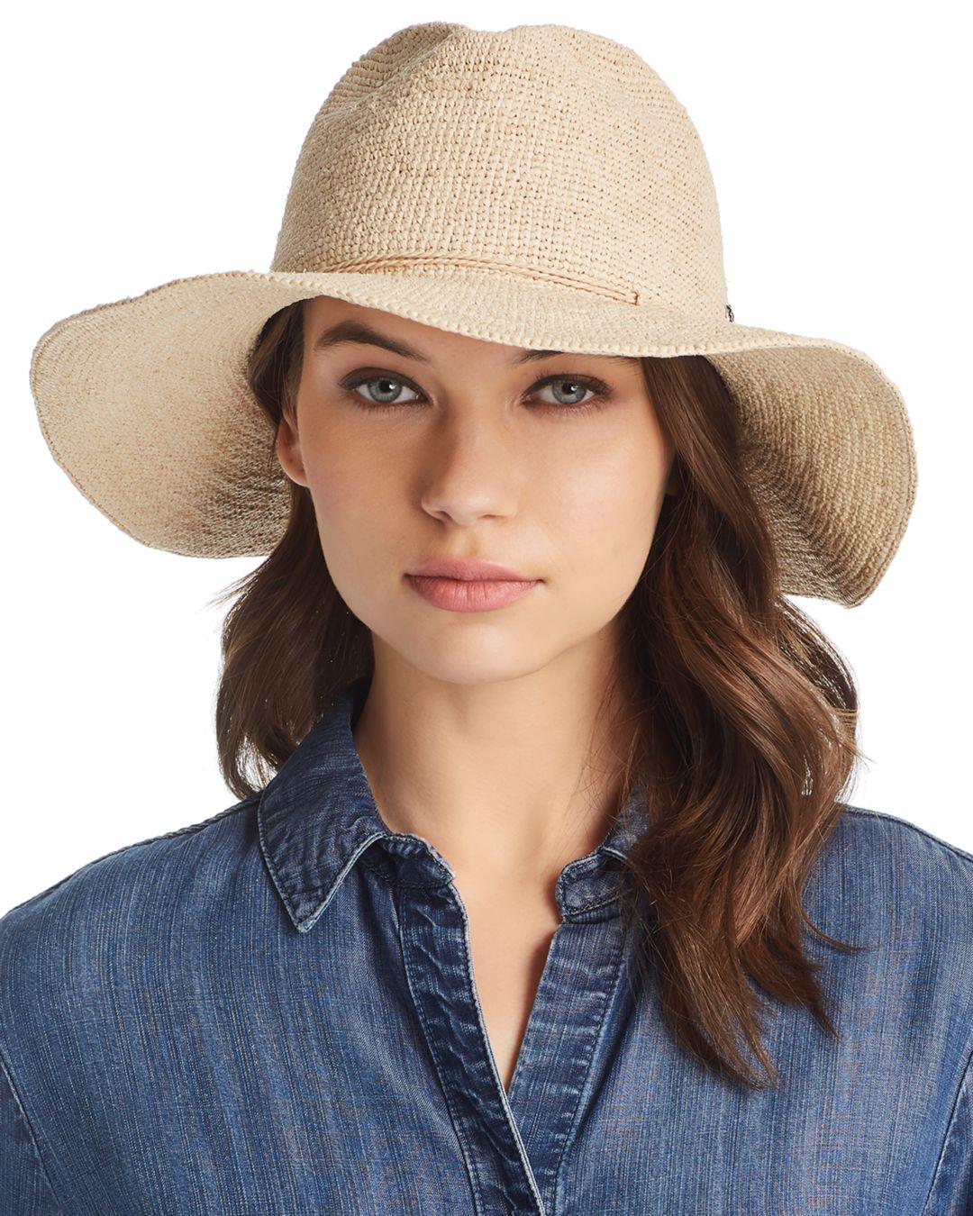 Helen Kaminski Desmonda Raffia Mid Brim 