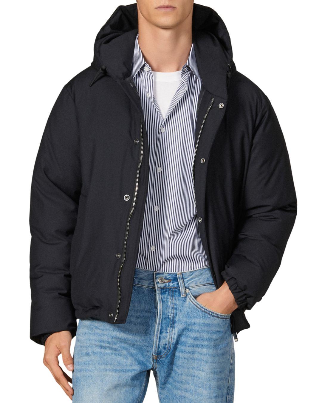 sandro padded jacket