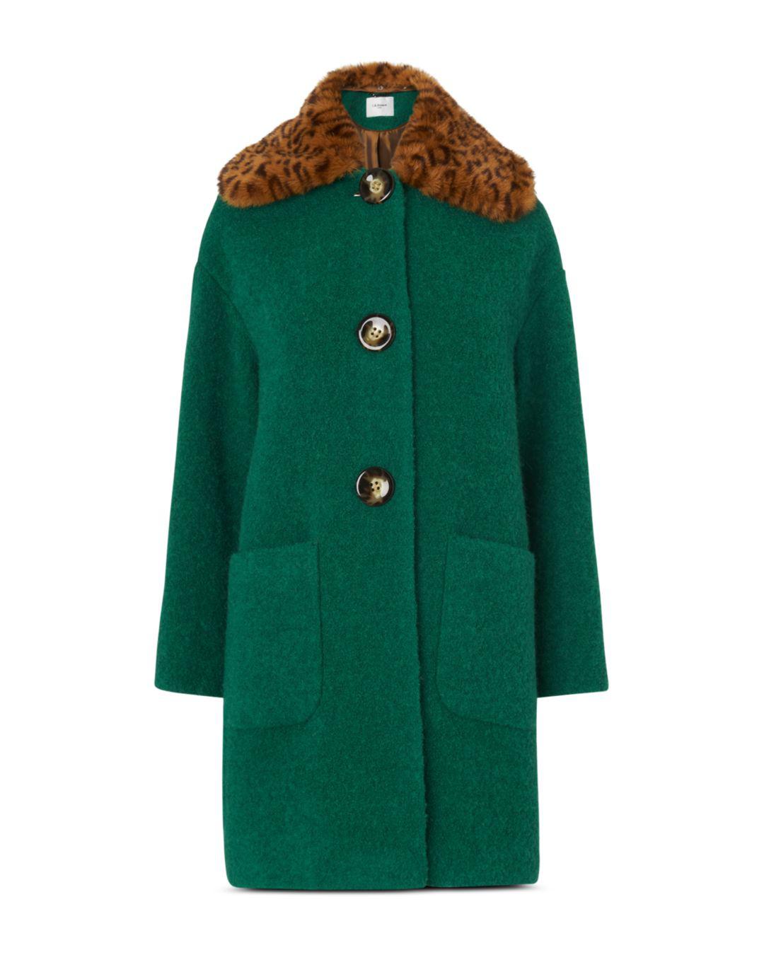 lk bennett shearling jacket