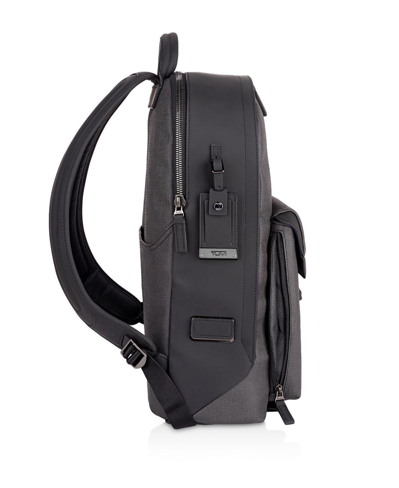tumi morrison backpack leather