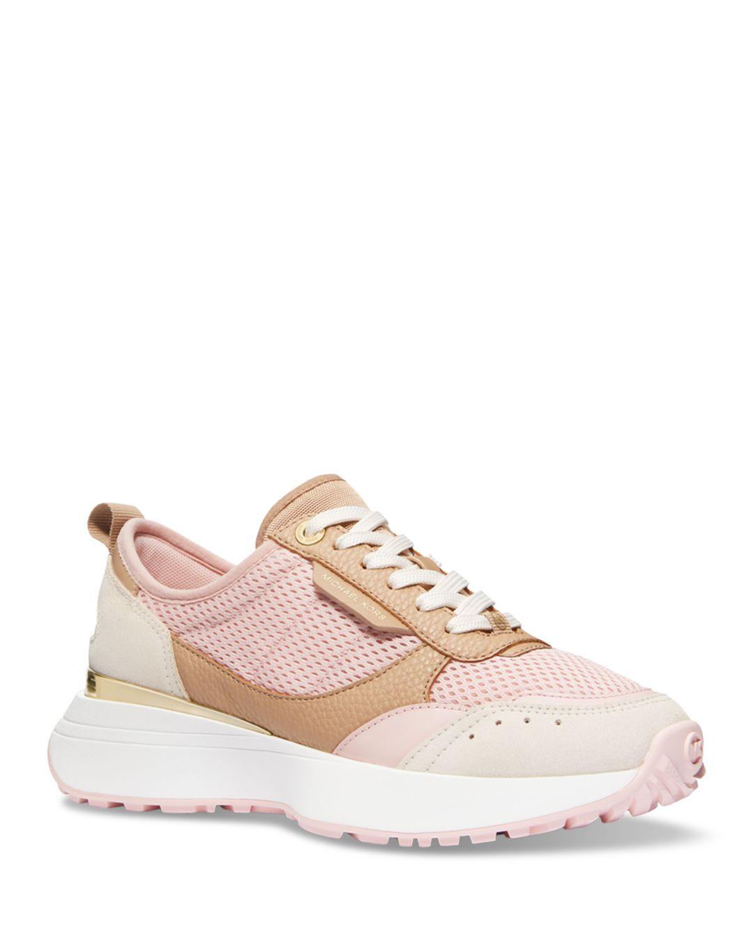 michael kors mindy lace up sneakers