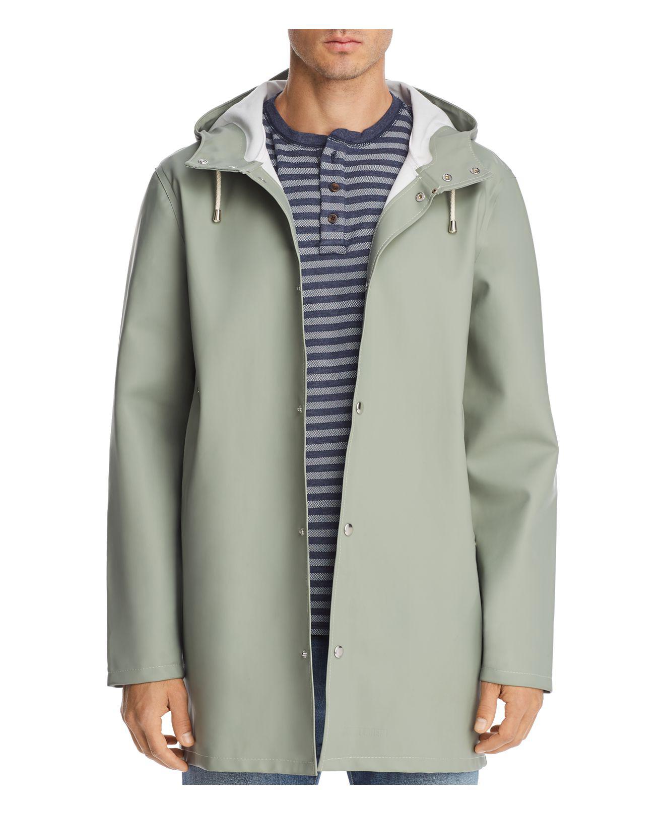stutterheim stockholm waterproof hooded raincoat