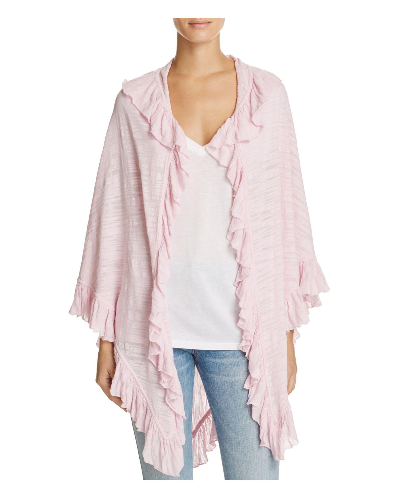 Minnie Rose Ruffle Shawl | Lyst
