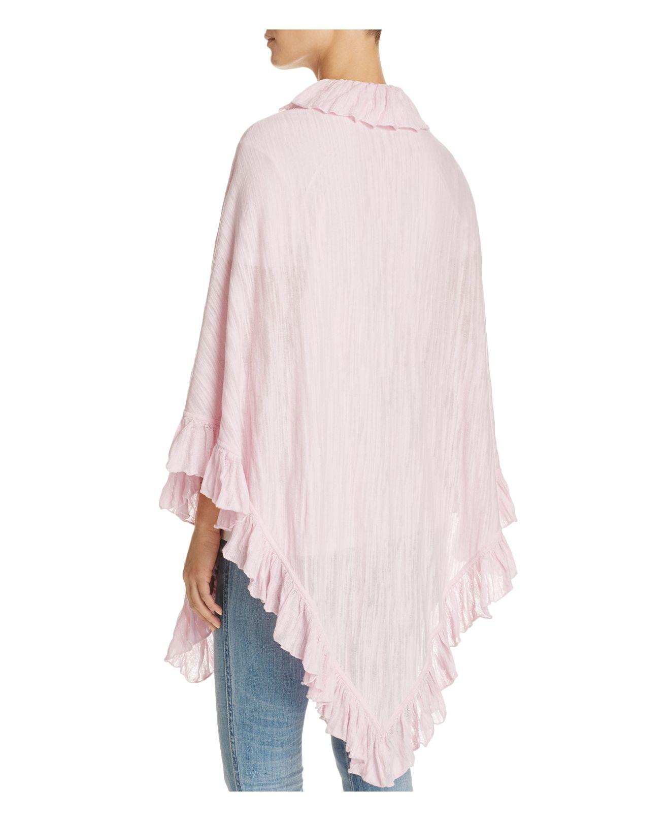 Minnie Rose Ruffle Shawl | Lyst