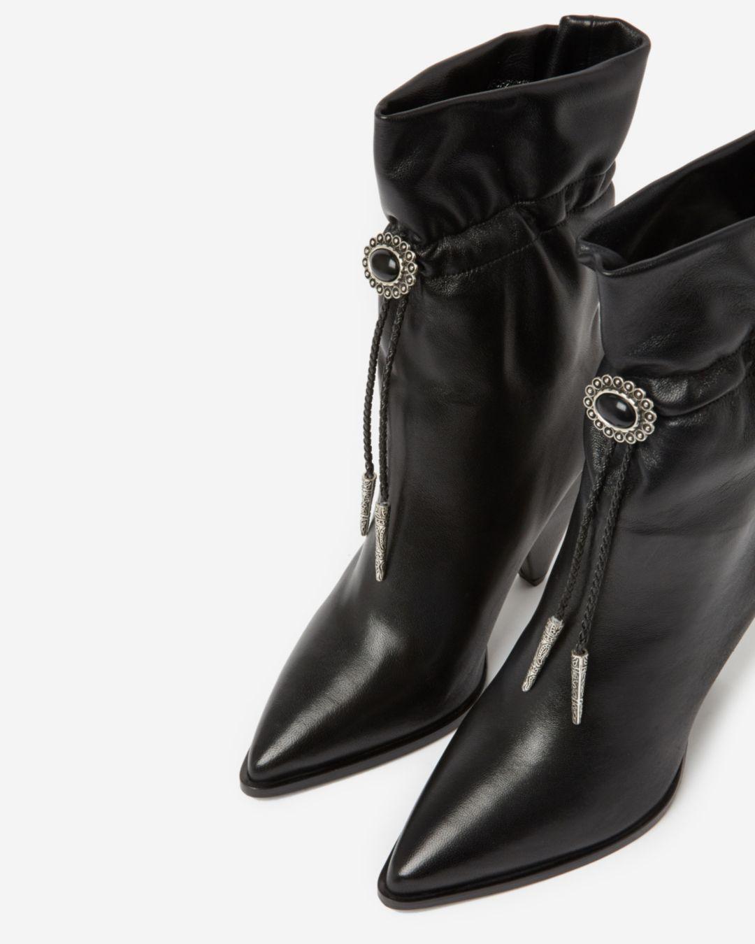 ankle high western boots