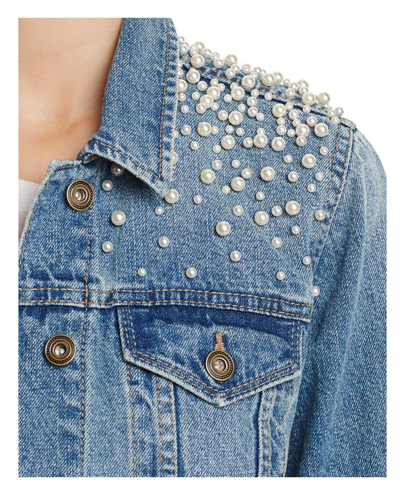 sunset and spring pearl jacket