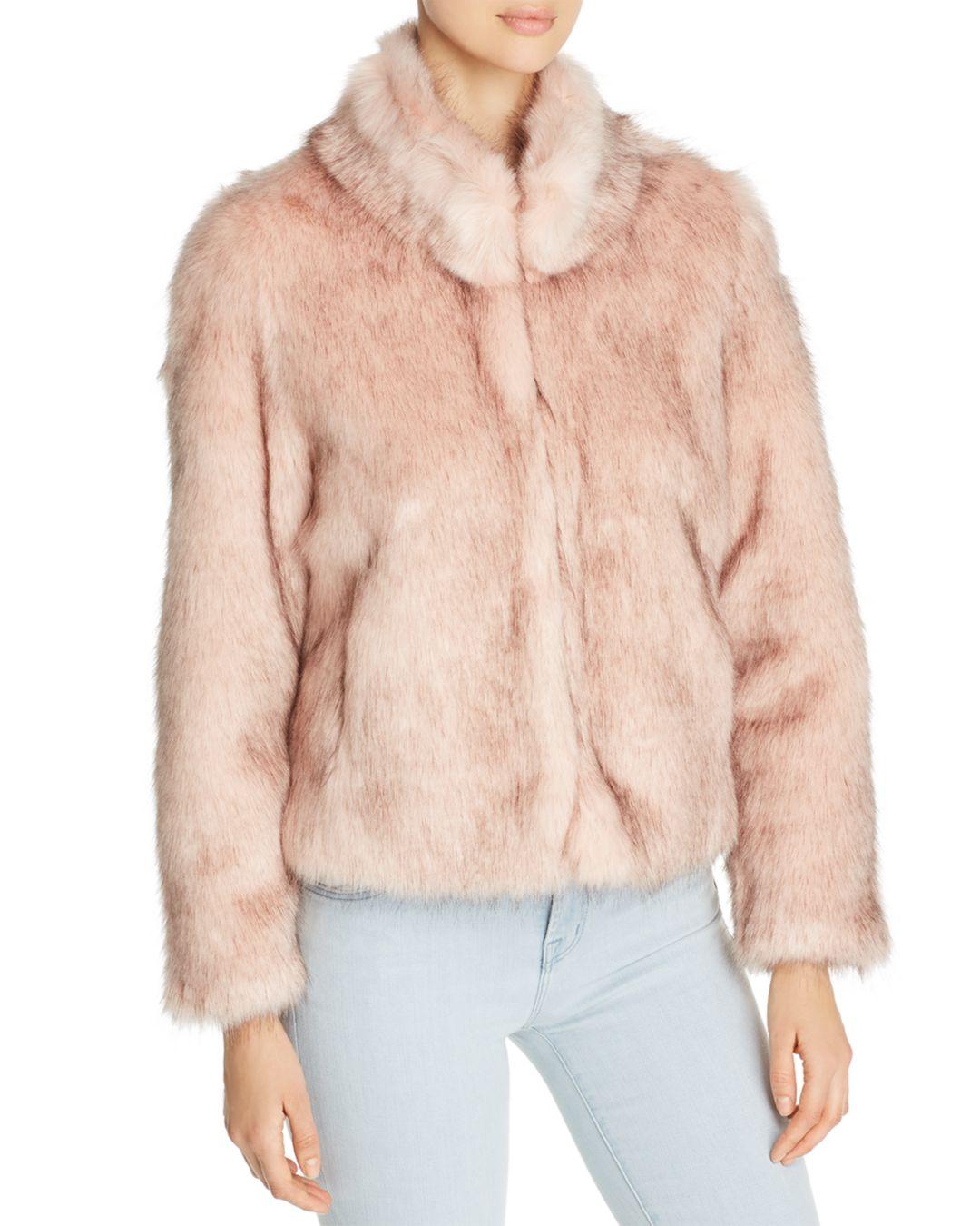 unreal fur bubble coat