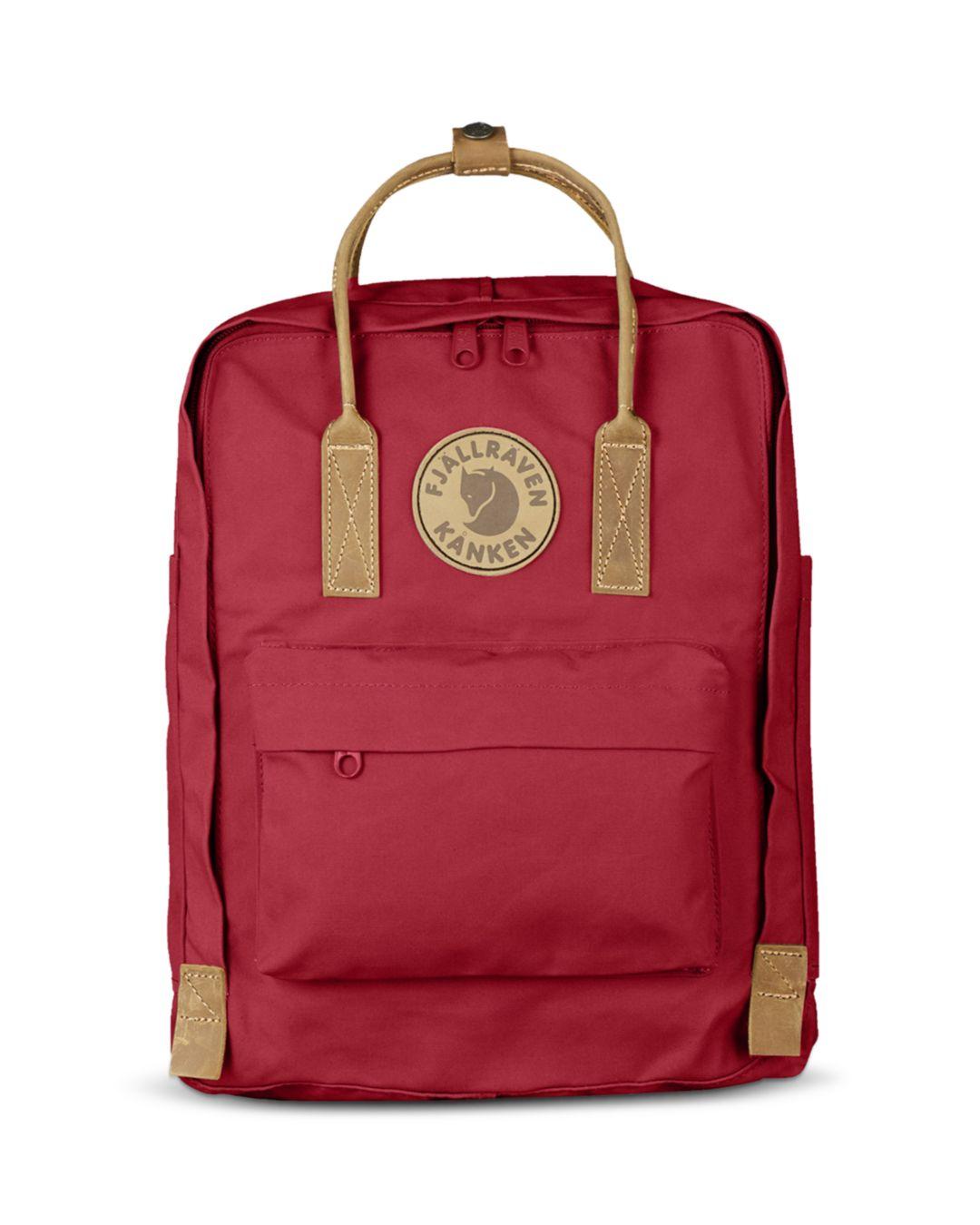 kanken backpack deep red