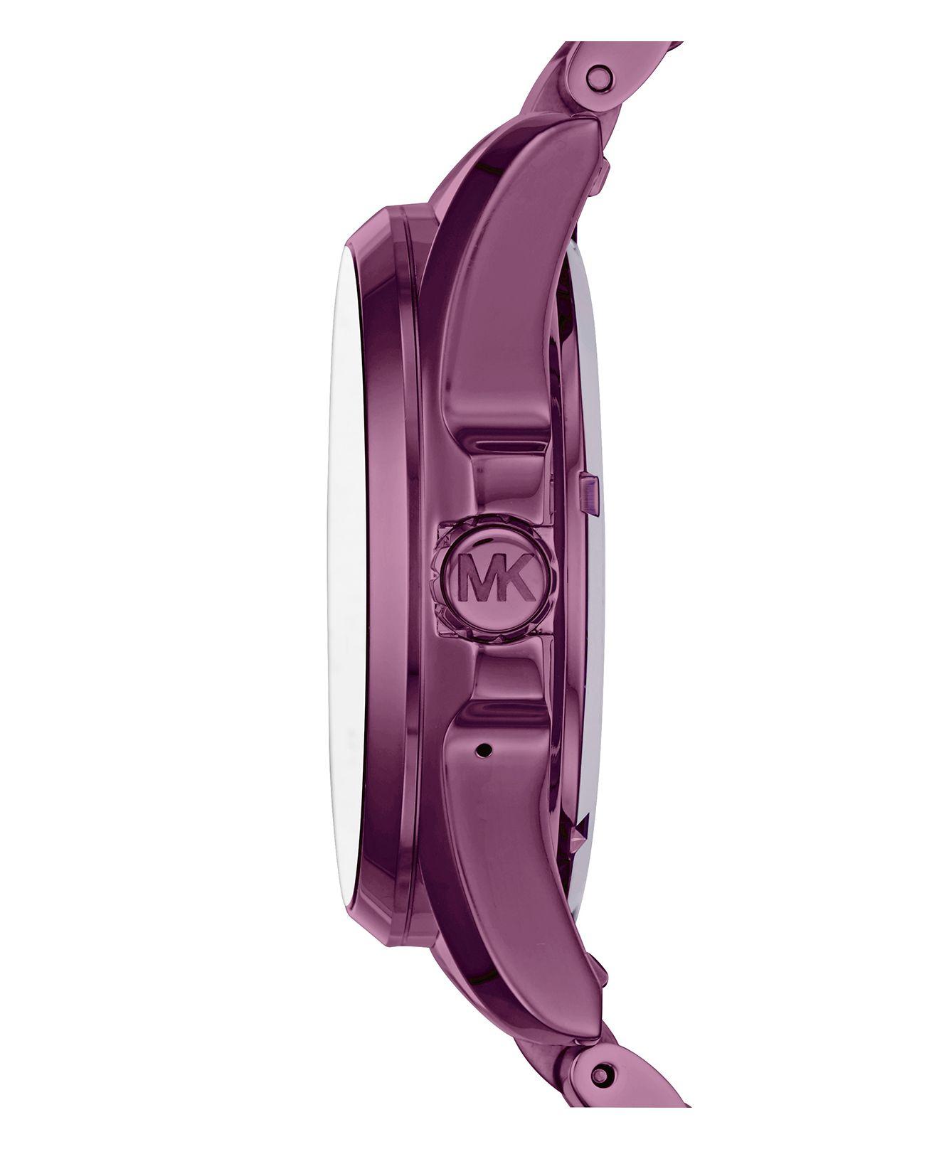 Michael Kors Analog Purple Dial Womens WatchMK6721  Michael Kors  Amazonin Fashion