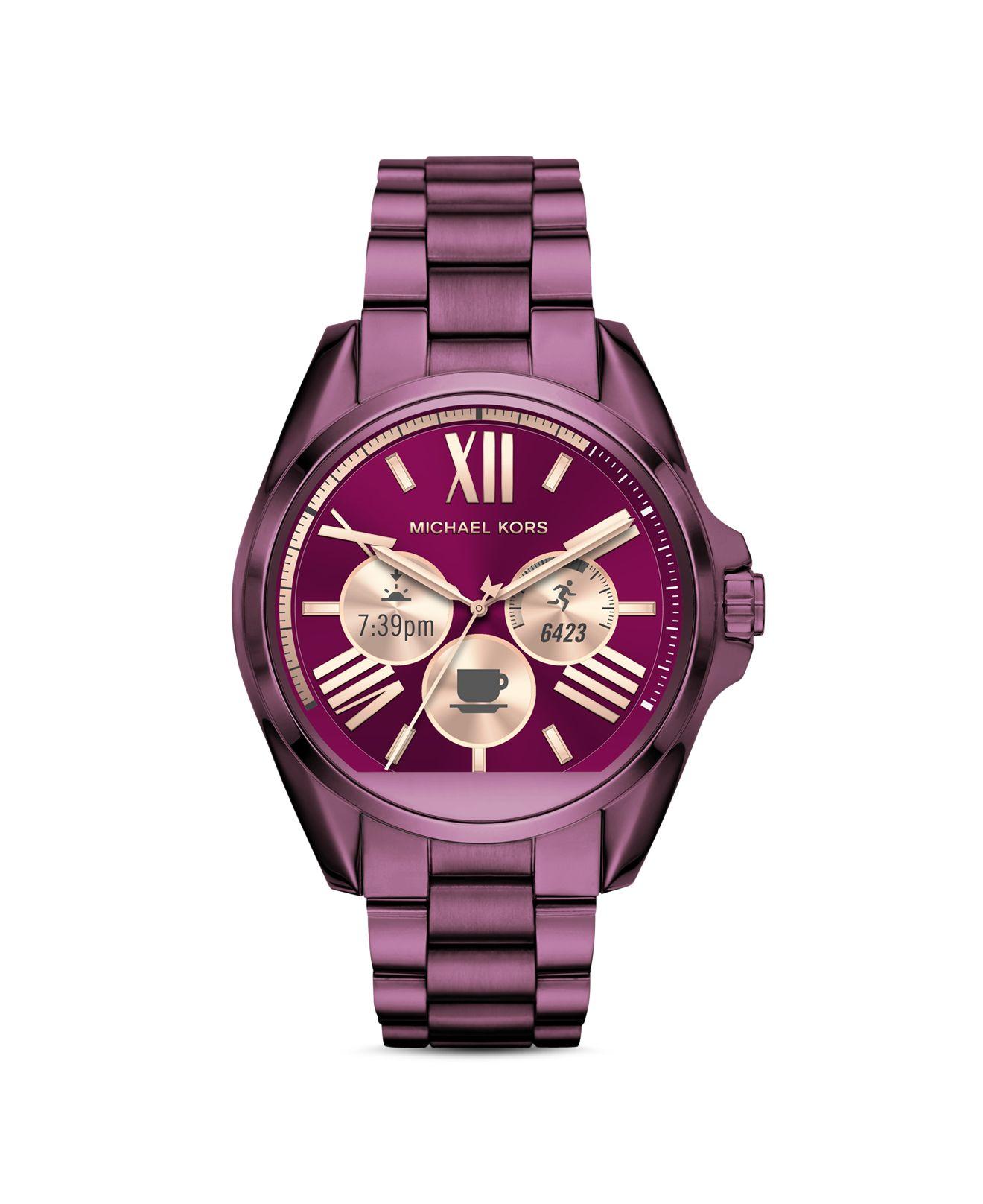 Michael Kors Bradshaw Plum-tone 