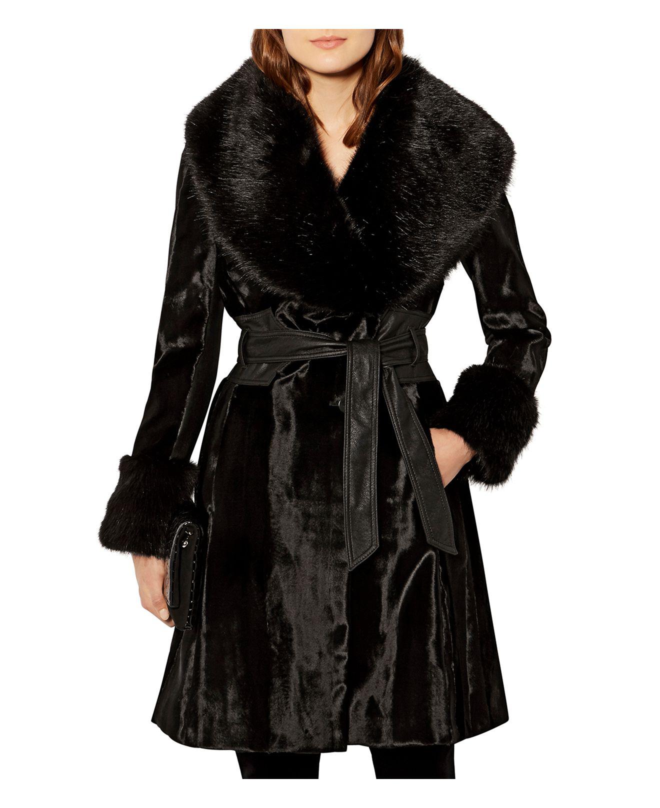 Karen millen pony coat Clearance