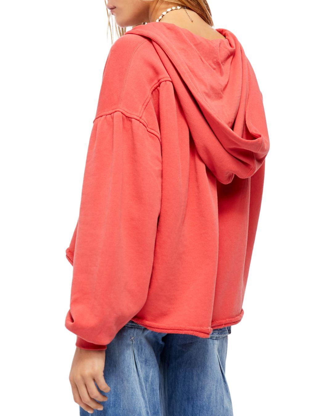 free people cropped sweatshirt